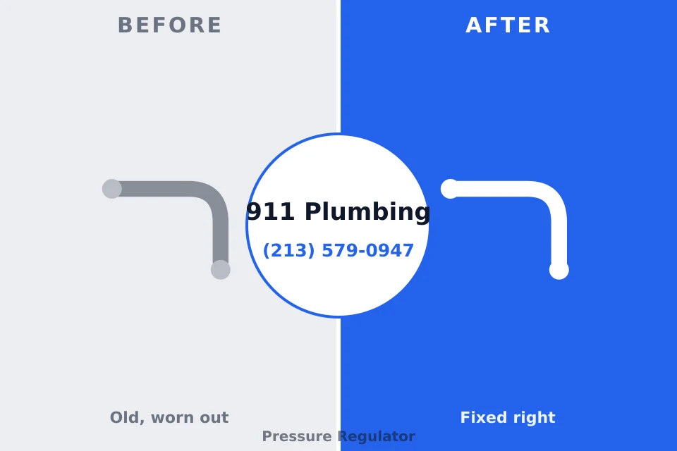 Before and after: plumbing repair Eatonville, WA